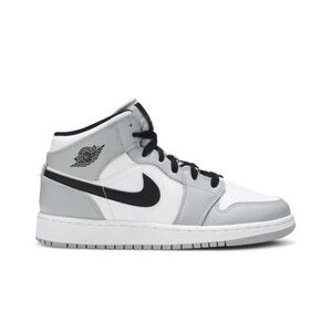 Nike Air Jordan Mid White Black Gray Sneakers